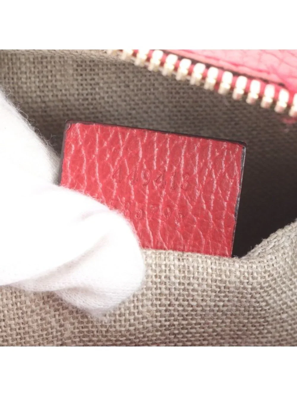 ★SOLD★ Gucci GG Canvas Leather Shoulder Bag Crossbody - Picture 12 of 12